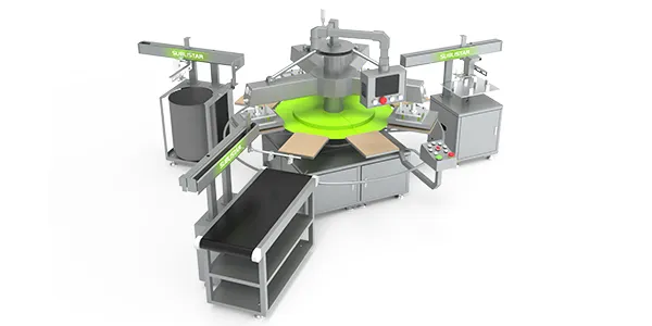 8-Station Automated Heat Press Machine X-PRESS V6.0