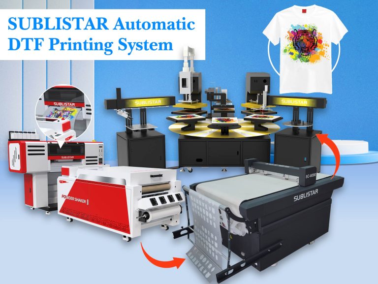 automatic DTF printing workflow