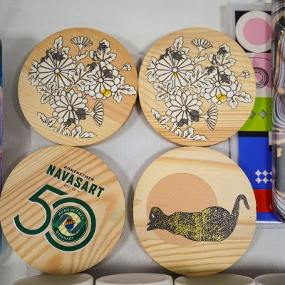 print logo and sign on wood surface by Sublistar UV printer
